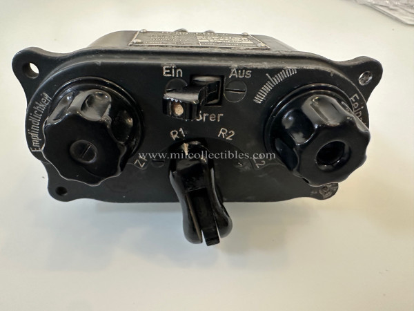 WWII German Luftwaffe Ln.26668 Control unit box Bediengerät  FBG 4 Ju87 D NEW