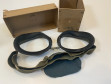 WWII German Luftwaffe Auer Flying Goggles 1940 with box