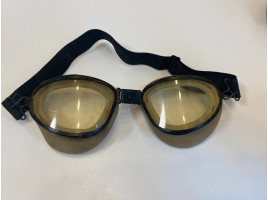  WWII AFRICAN-AMERICAN MILITARY POLICE "SKYWAY" HARLEY MOTORCYCLE GOGGLES 