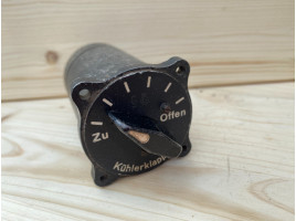 WWII Deutscher Handschalter für Kühlerklappenverstellung Anforderungszeichen: Fl.E 6313-01