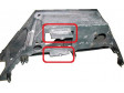 WWII German Luftwaffe FW190 mounting pieces for armament indicator plate on the FW-190 upper panel