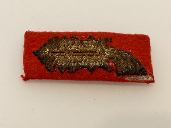 WWII German COLLAR TAB GENERAL OF THE WEHRMACHT