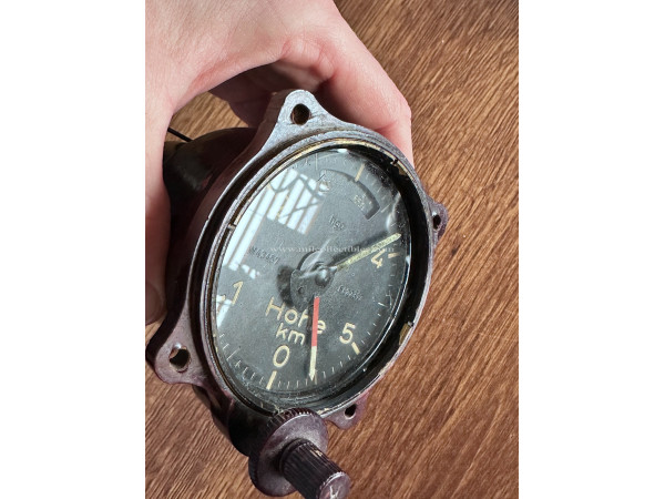 WWII German Luftwaffe ALTIMETER  Fl. 22317 used Ju87 Me109 Ju88