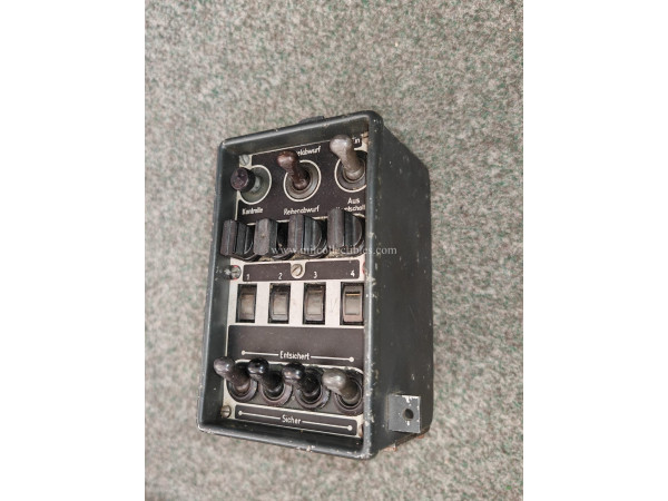 WWII German Luftwaffe Fl.50969 drop switch box, ASK-R, 1944