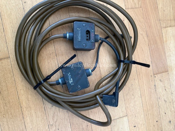 WWII German Original, RARE, COMPLETE, NEW Antenne Zuleitung r  Deutscher Panzerfahrzeugen