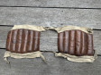 WWII German Wehrmacht Padded Knee Pads Pair
